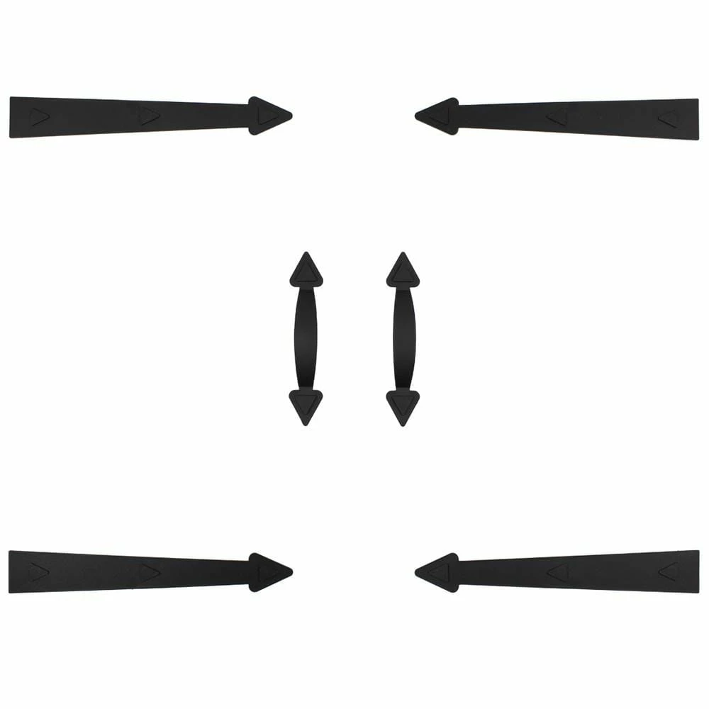 Best Pirce π₯ WINSOON Decorative Garage Door Hardware Couch House Carriage Accents Faux Hinges Curb Appeal Kit, Black (4-Hinges, 2-Handles) π 5 Best Pirce π₯ WINSOON Decorative Garage Door Hardware Couch House Carriage Accents Faux Hinges Curb Appeal Kit, Black (4-Hinges, 2-Handles) π - Image 5