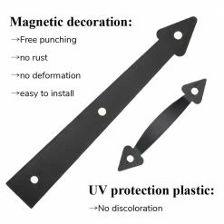 Best Pirce π₯ WINSOON Decorative Garage Door Hardware Couch House Carriage Accents Faux Hinges Curb Appeal Kit, Black (4-Hinges, 2-Handles) π 13 Best Pirce π₯ WINSOON Decorative Garage Door Hardware Couch House Carriage Accents Faux Hinges Curb Appeal Kit, Black (4-Hinges, 2-Handles) π -Premier Lock Sales winsoon garage door hardware gcm5156 fa 1000