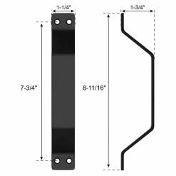 Best reviews of โจ WINSOON 9 in. Stainless Steel Black Carbon Sliding Door Handle Comfortable Handy Touch Gate Handle Pull Set ๐ 11 Best reviews of โจ WINSOON 9 in. Stainless Steel Black Carbon Sliding Door Handle Comfortable Handy Touch Gate Handle Pull Set ๐ -Premier Lock Sales winsoon sliding door handles gcm2520 44 1000